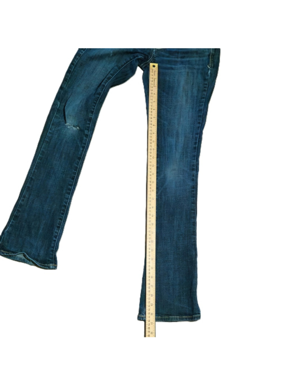 American Eagle Blue Bootcut Jeans Size 4 - Picture 5 of 8